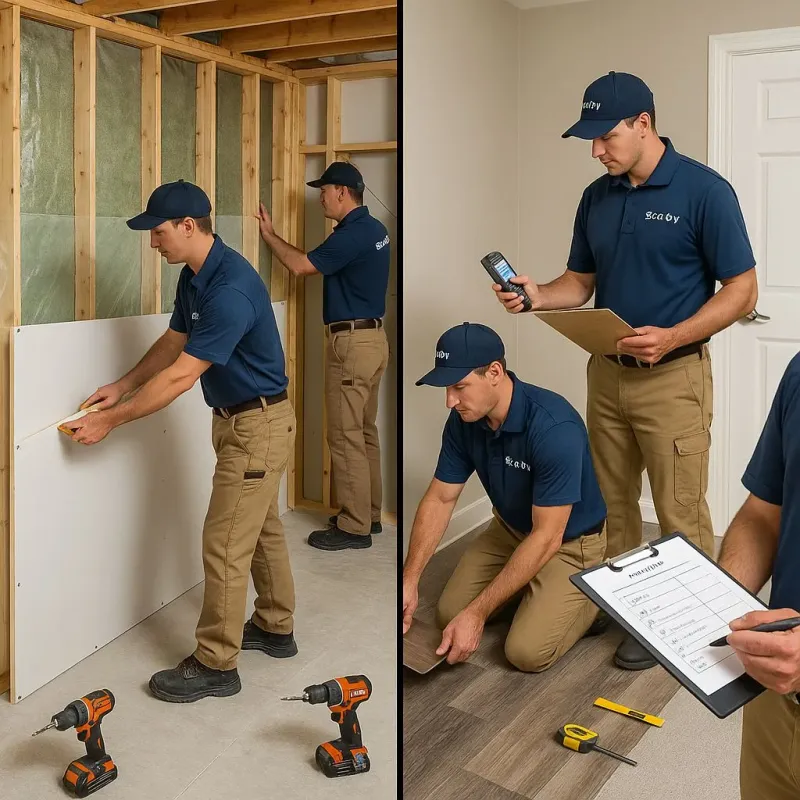 Repairs and Reconstruction process in Lewiston, ME